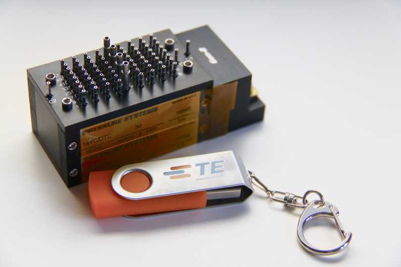 Miniaturowy skaner ciśnienia ESP 64 kanały